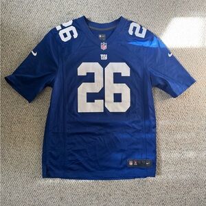 New York Giants Saquon Barkley Jersey Size Large